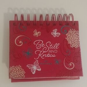 Be Still and Know Devotional Book - Red